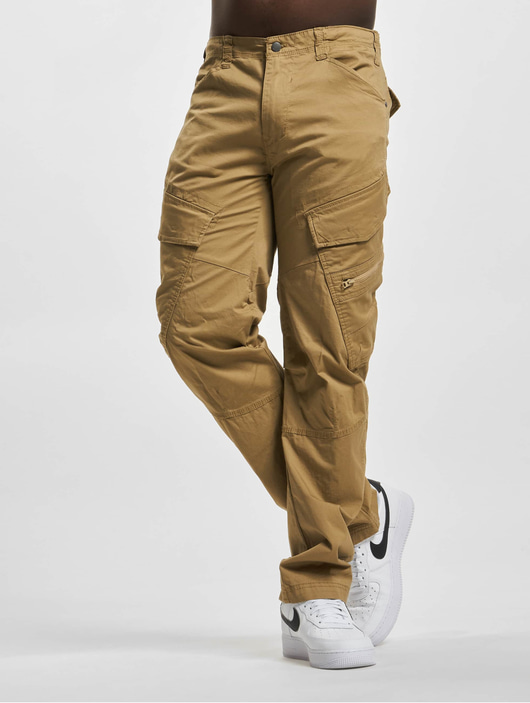 Brandit Herren Cargohose Adven Slim Fit In Beige 935791