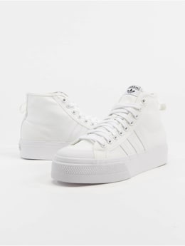Adidas Originals Nizza Platform Mid W Sneakers Ftwwht/Ftwwht/Ftwwht