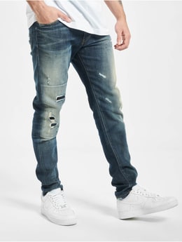 herren slim fit jeans skom in schwarz