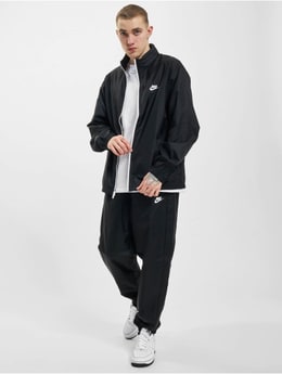 Nike Club Woven Track Suit Sweat Suit Black/White