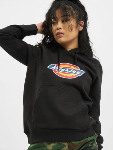 Dickies Dickies Deux Ton Travail Uniforme Sweat Capuche SH3009 Gratuit Bonnet Noir 