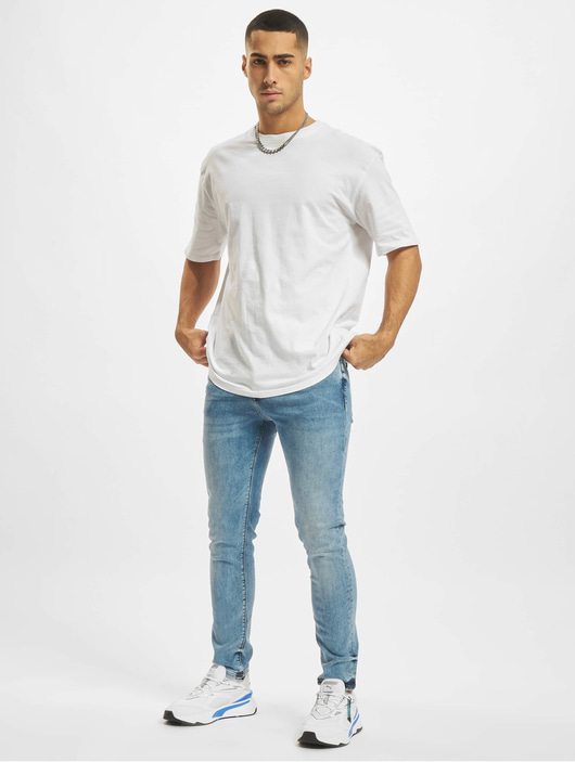 Männer skinny-jeans 2Y Premium Herren Skinny Jeans Bela in blau