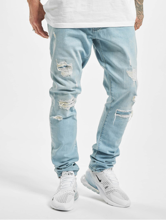 Männer slim-fit-jeans-190 2Y Herren Slim Fit Jeans Theo in blau