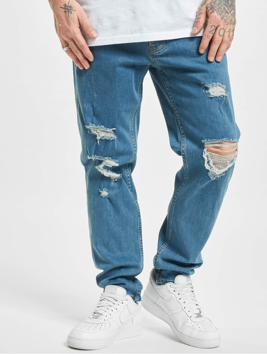 Männer slim-fit-jeans-190 2Y Herren Slim Fit Jeans Lakewood in blau