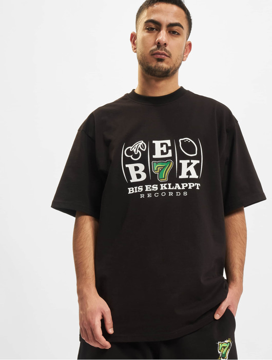 Männer t-shirts BEK x DEF Herren T-Shirt Seven in schwarz
