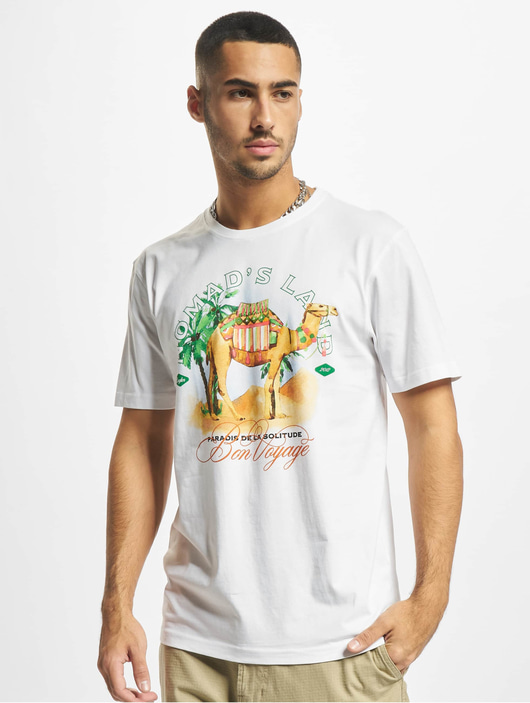 Männer t-shirts Cayler & Sons Herren T-Shirt Nomad´s Land in weiß