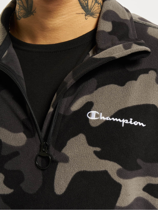 Männer pullover Champion Herren Pullover Half Zip in camouflage