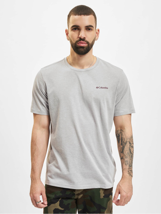 Männer t-shirts Columbia Herren T-Shirt High Dune Graphic II in grau