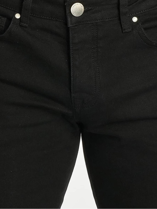 Männer skinny-jeans Criminal Damage Herren Skinny Jeans Tape in schwarz