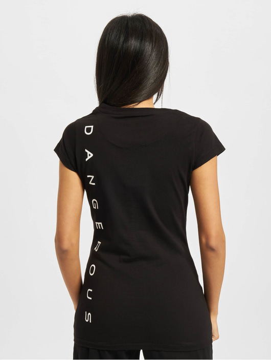 Frauen t-shirts Dangerous DNGRS Damen T-Shirt Classic in schwarz