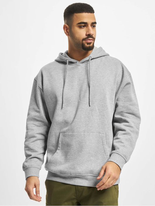 Männer hoodies DEF Herren Hoody Oversized in grau