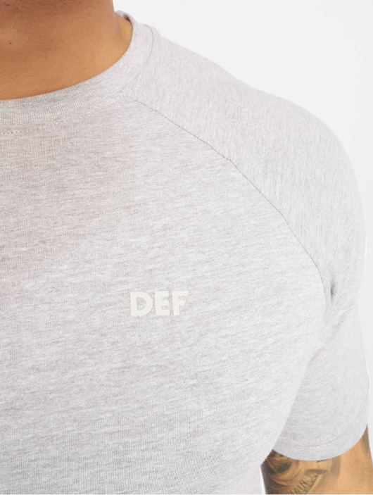 Männer t-shirts DEF Herren T-Shirt Kai in grau