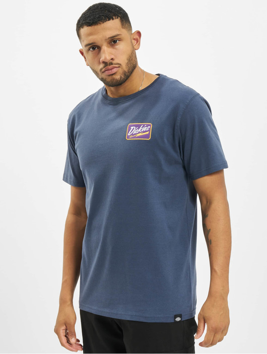 Männer t-shirts Dickies Herren T-Shirt Campt in blau