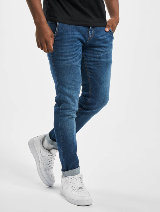 Männer slim-fit-jeans-190 El Charro Herren Slim Fit Jeans Mexico 02 Denim in blau