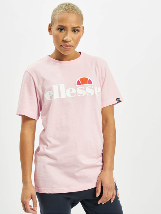 Frauen t-shirts Ellesse Damen T-Shirt Albany in rosa