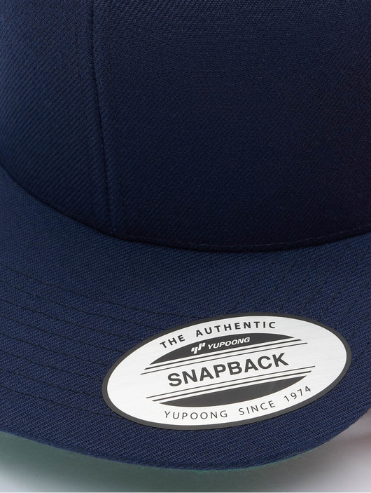 Frauen snapback-caps Flexfit Snapback Cap Classic in blau