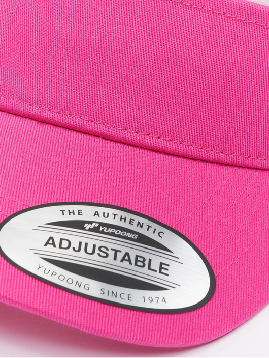 Frauen snapback-caps Flexfit Snapback Cap Curved Visor in pink