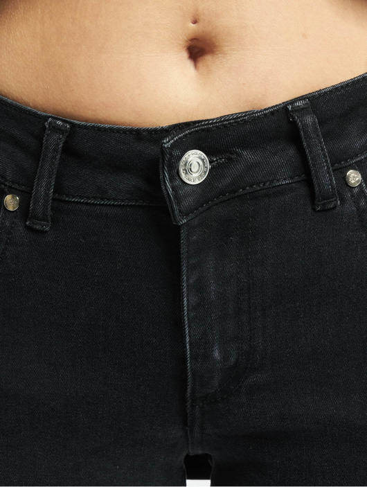 Frauen skinny-jeans Fornarina Damen Skinny Jeans ETHEL in schwarz