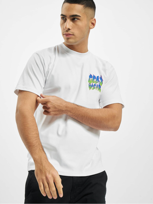 Männer t-shirts GCDS Herren T-Shirt Hot in weiß