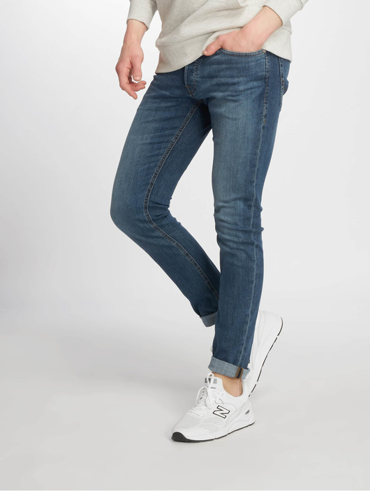 Männer slim-fit-jeans-190 Jack & Jones Herren Slim Fit Jeans jjiGlenn jjOriginal AM 814 NOOS in blau