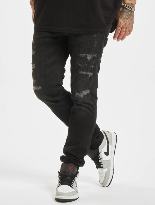 Männer slim-fit-jeans-190 Jack & Jones Herren Slim Fit Jeans Glenn Original in schwarz