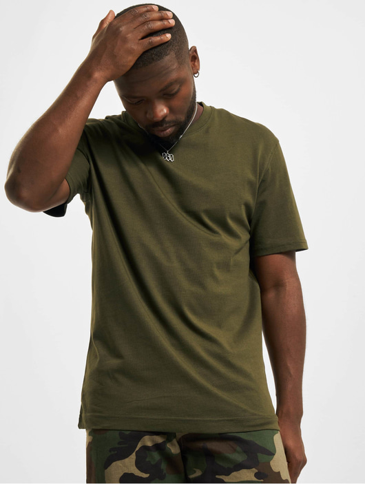 Männer t-shirts Jack & Jones Herren T-Shirt Jjerelaxed O-Neck in grün