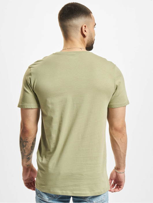 Männer t-shirts Jack & Jones Herren T-Shirt Booster in grün