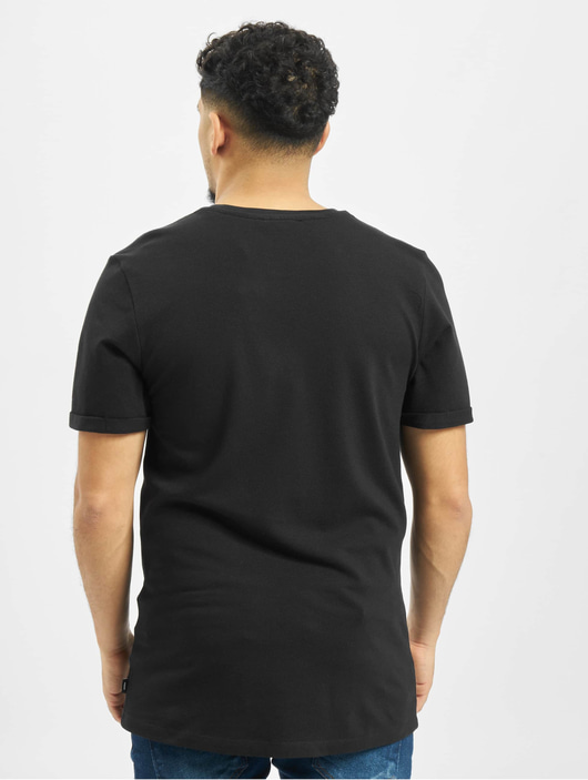 Männer t-shirts Jack & Jones Herren T-Shirt jprBlahardy in schwarz