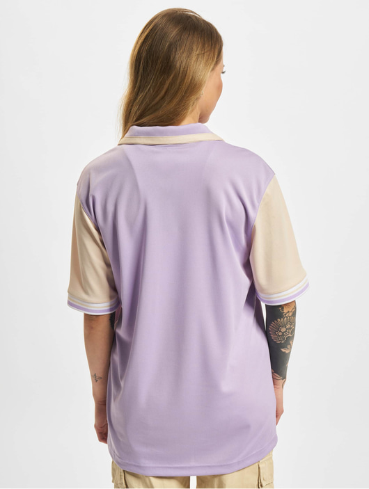 Frauen hemden Karl Kani Damen Hemd Block Baseball in violet