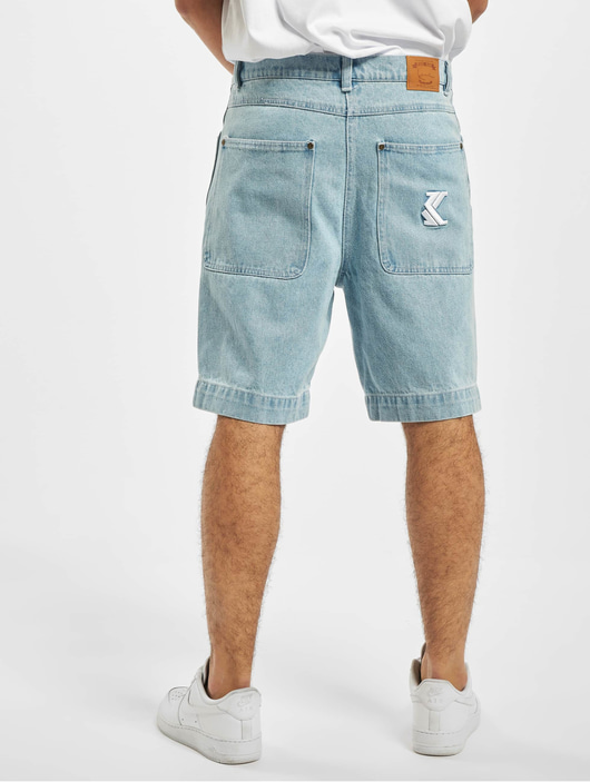 Männer shorts Karl Kani Herren Shorts Kk Denim in blau
