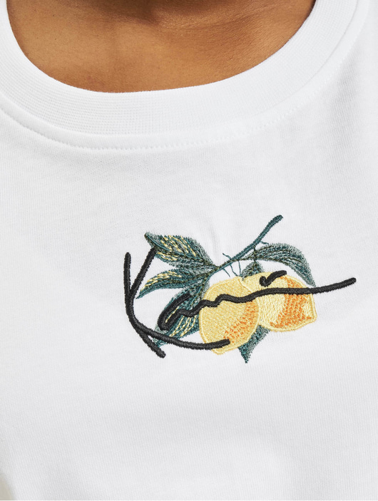 Frauen t-shirts Karl Kani Damen T-Shirt Small Signature in weiß
