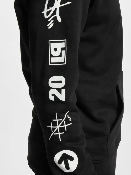Männer hoodies Merchcode Herren Hoody Linkin Park Anniversary Logo in schwarz