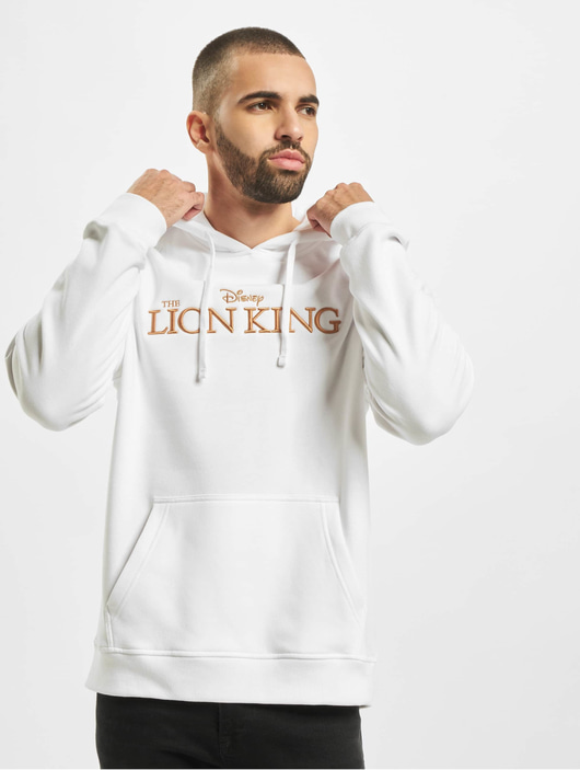 Männer hoodies Merchcode Herren Hoody Lion King Logo 3d Emb in weiß