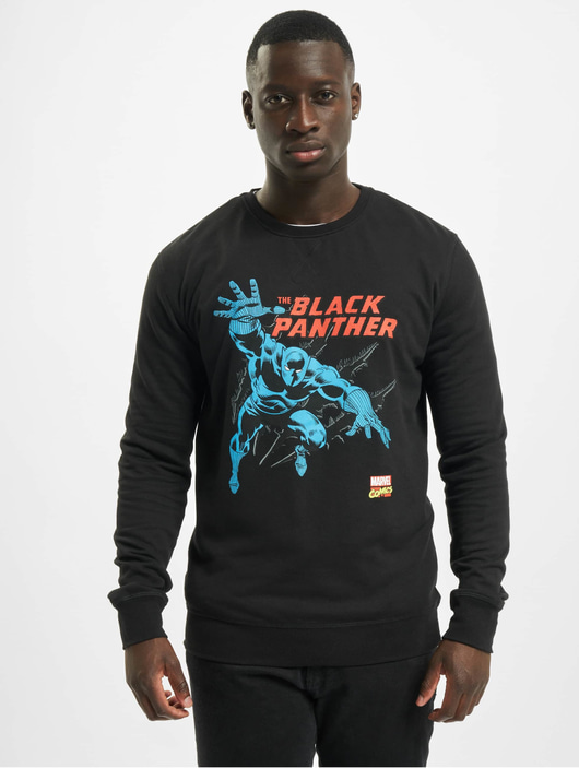 Männer pullover Merchcode Herren Pullover Black Panther in schwarz
