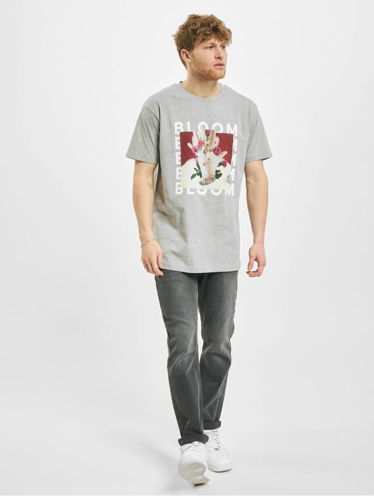Männer t-shirts Merchcode Herren T-Shirt MGK Bloom in grau