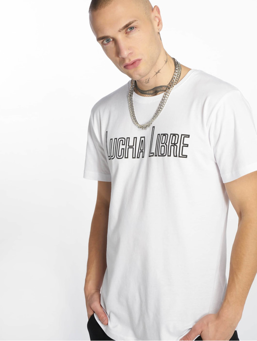 Männer t-shirts Merchcode Herren T-Shirt Lucha Libre in weiß