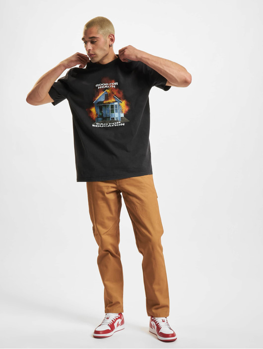 Männer t-shirts-109 Mister Tee Herren T-Shirt Good For Health Oversize in schwarz