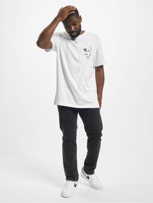 Männer t-shirts-109 Mister Tee Herren T-Shirt Astro Libra in weiß
