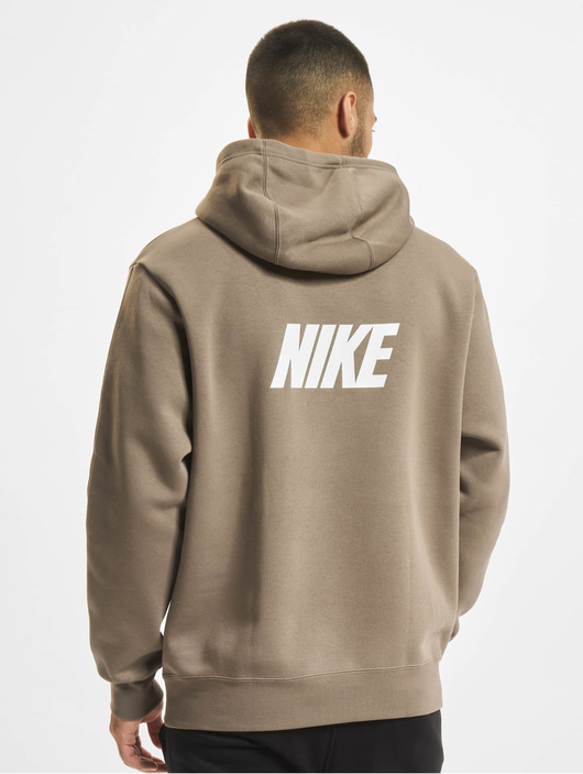 Männer hoodies Nike Herren Hoody Repeat Flc Po Bb in olive
