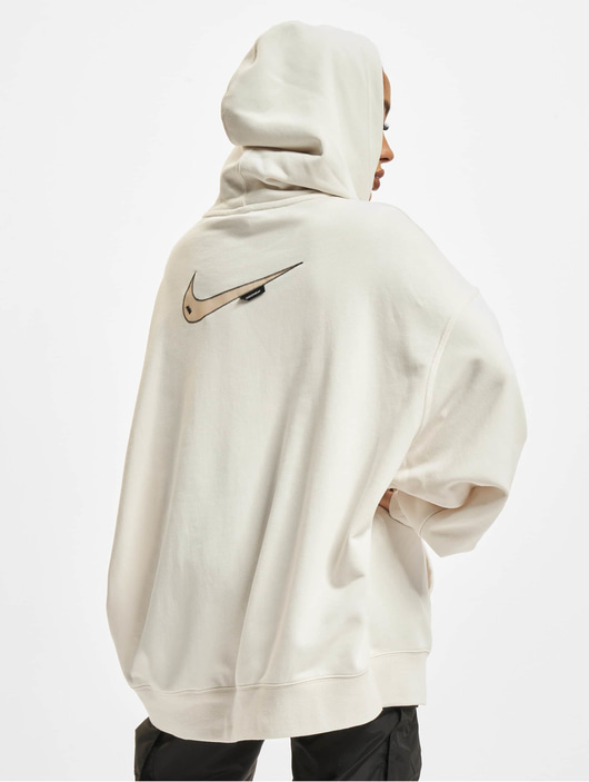 Frauen hoodies Nike Damen Hoody Swsh Fleece in schwarz