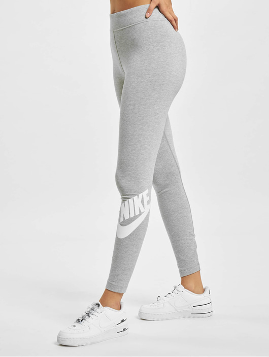 Frauen leggings Nike Damen Legging Sportswear Essential GX HR in grau