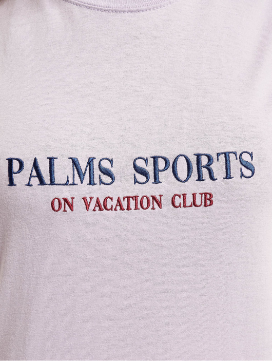 Frauen t-shirts On Vacation T-Shirt Palms Sports in violet