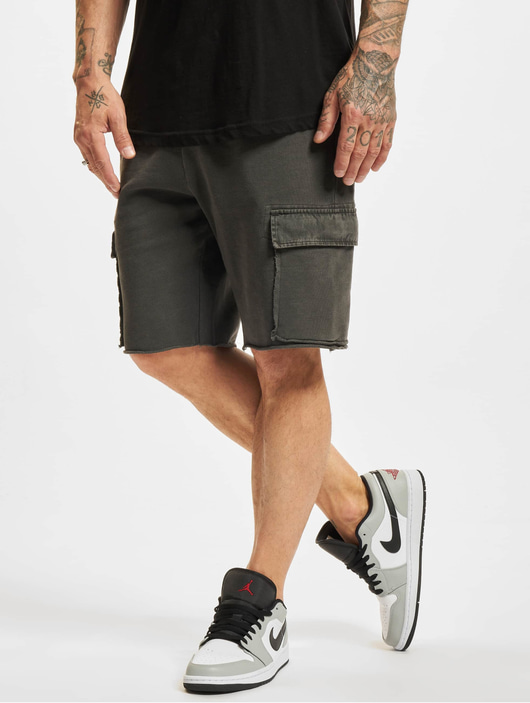 Männer shorts Only & Sons Herren Shorts Lino Sweat Cargo in schwarz