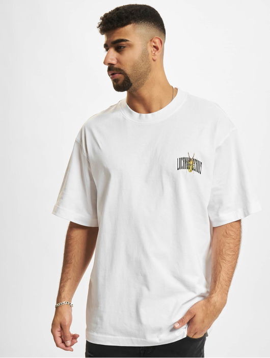 Männer t-shirts Only & Sons Herren T-Shirt Garth Beetle in weiß