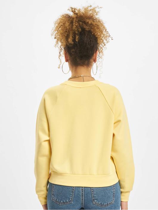 Frauen pullover Only Damen Pullover onlJoy Raglan O-Neck in gelb