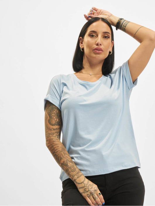 Frauen t-shirts Only Damen T-Shirt Moster in blau
