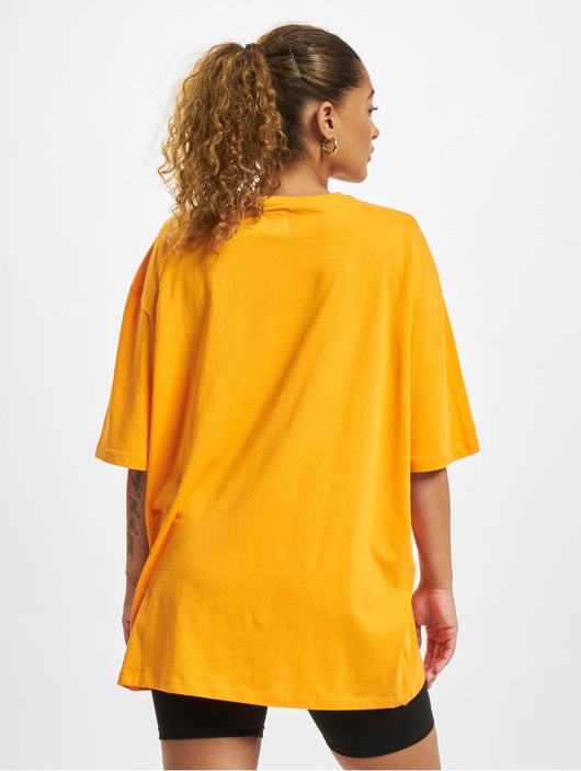 Frauen t-shirts Only Damen T-Shirt Sisi Oversize in orange