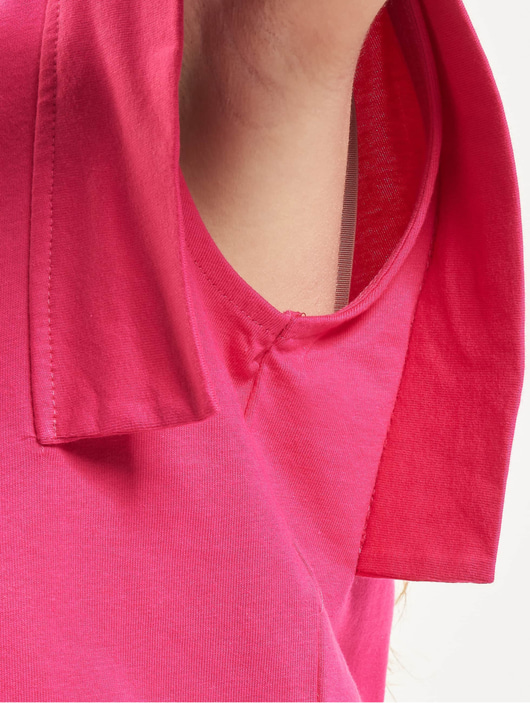 Frauen tops Only Damen Top Vivi Squared Cropped in pink