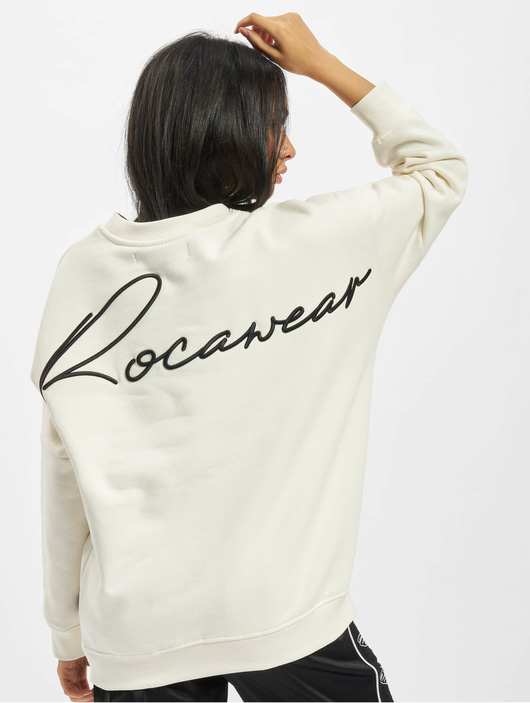 Frauen pullover Rocawear Damen Pullover Legacy in weiß