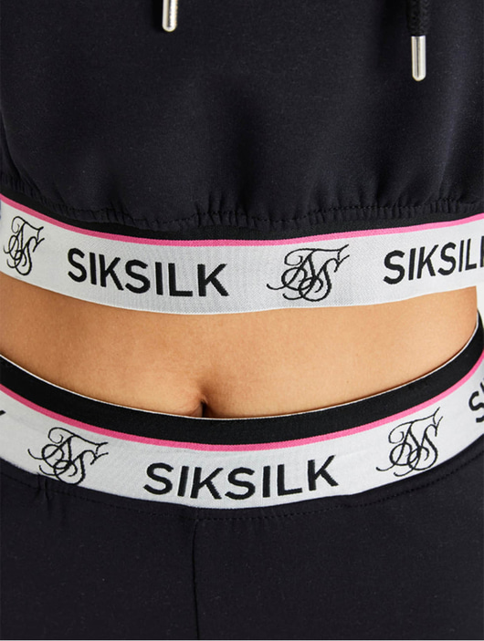 Frauen jogginghosen Sik Silk Damen Jogginghose Elettra in schwarz